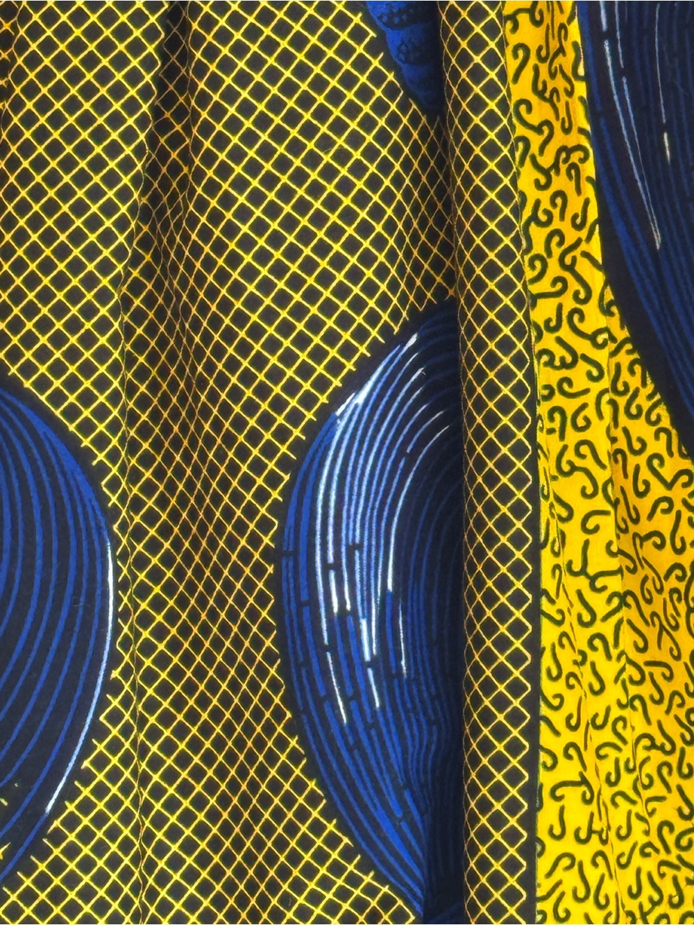 African Wax Print Ankara Children’s short sleeve maxi dress gown lace flower bow - Picture 11 of 16